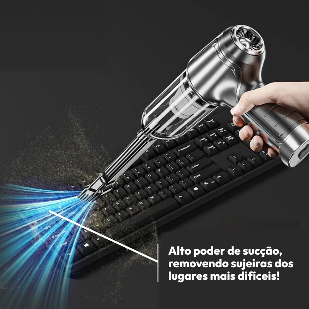 Aspirador Compacto de Alta Potência - AspiraMax
