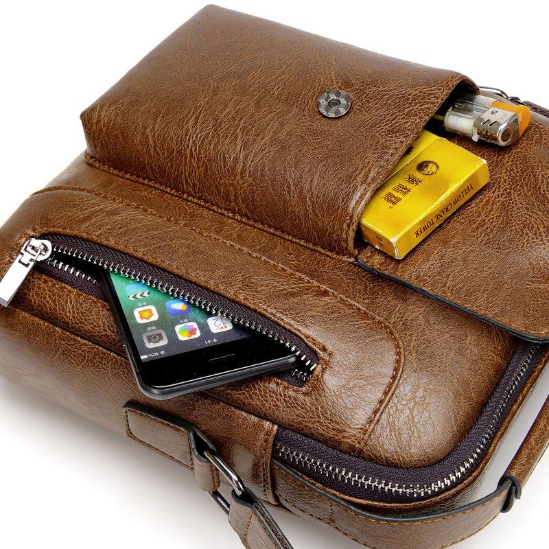 Bolsa de Ombro 100% Couro - Lojas Promorin