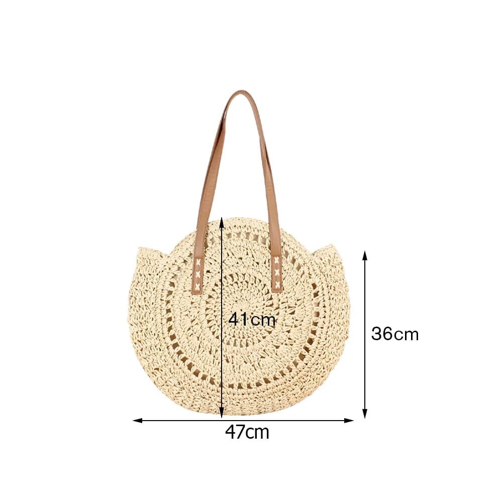 Bolsas de Palha para Praia e Primavera Verão