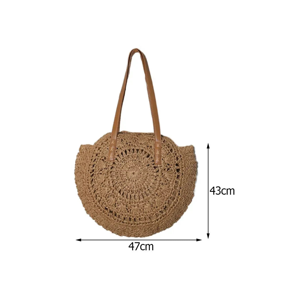 Bolsas de Palha para Praia e Primavera Verão