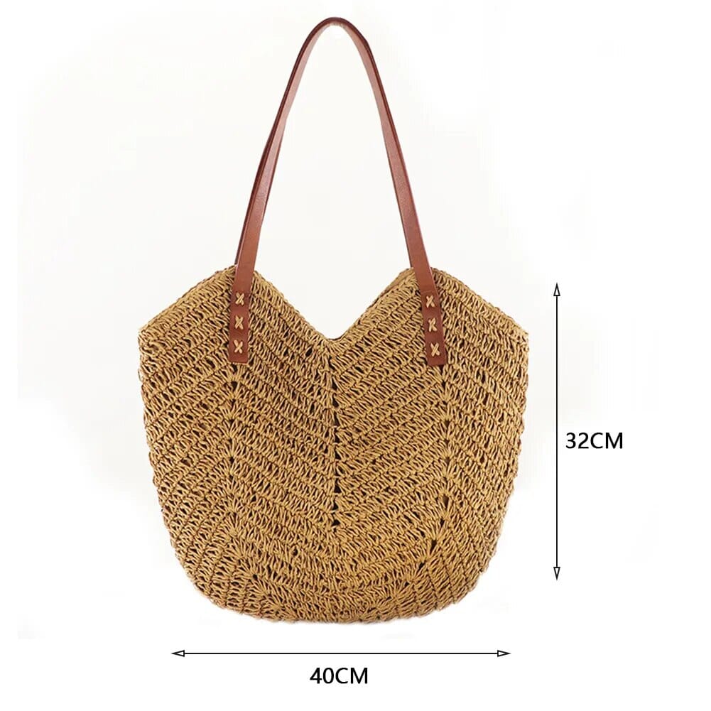 Bolsas de Palha para Praia e Primavera Verão