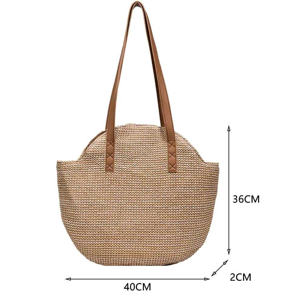 Bolsas de Palha para Praia e Primavera Verão