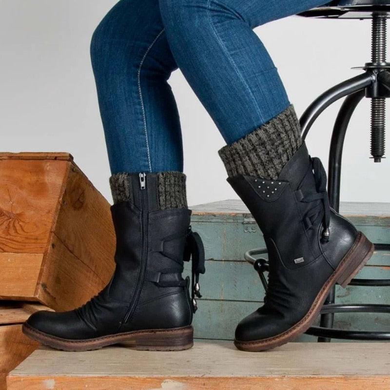 Bota Inverno Feminina Country com Salto - Lojas Promorin