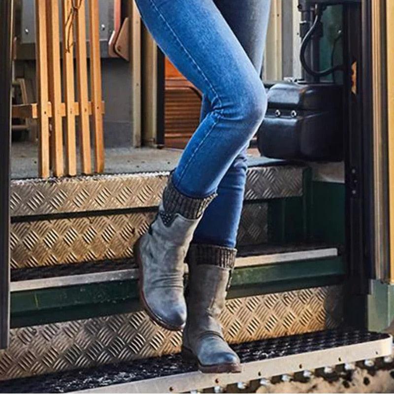 Bota Inverno Feminina Country com Salto - Lojas Promorin