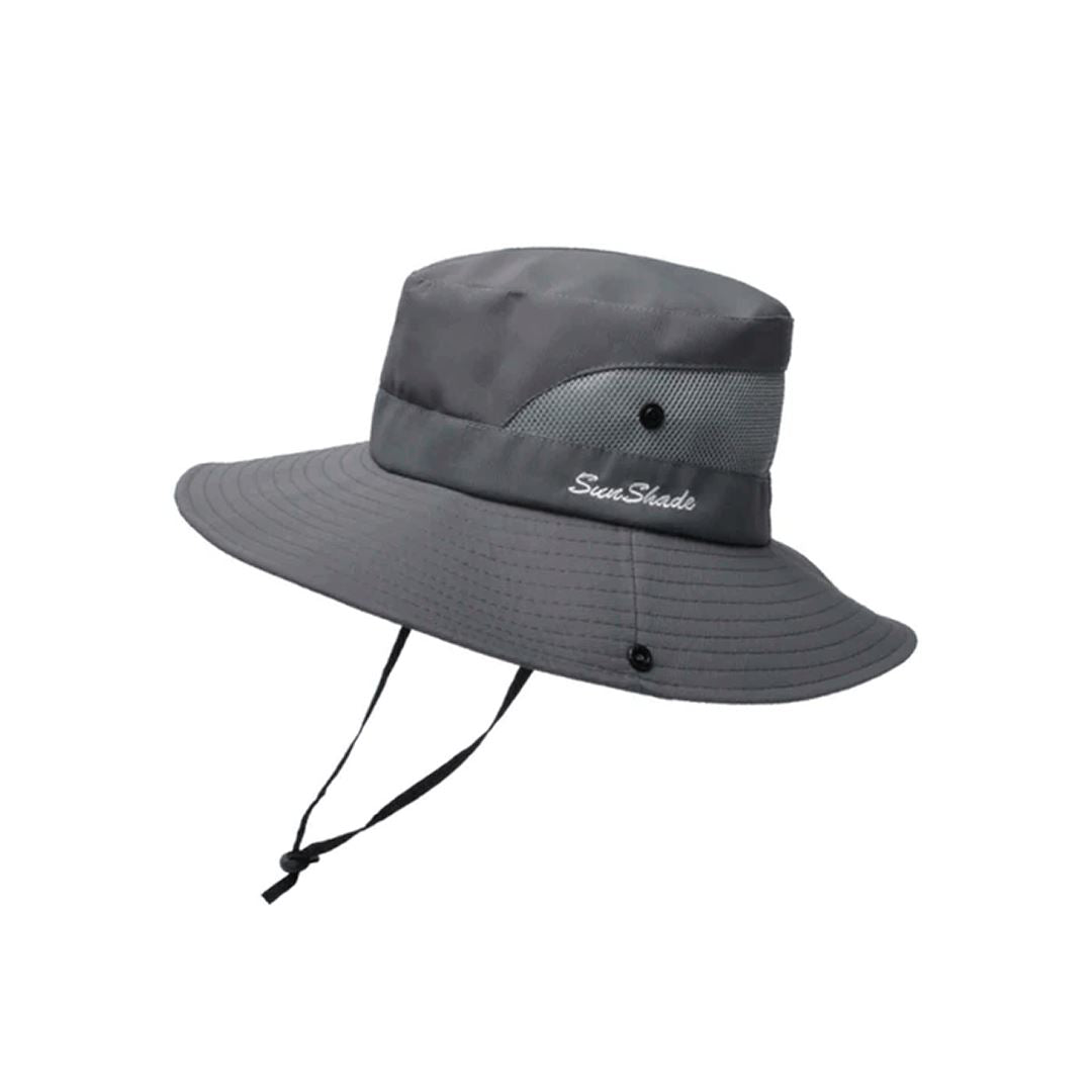 Chapéu de Sol Dobrável com Proteção UV 50+