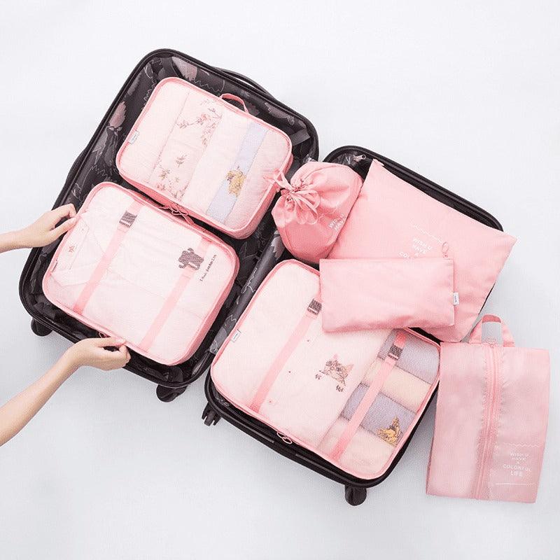 Kit 7 Bolsas Organizadoras Para Mala de Viagem SPACE BAG - [PAGUE 4 LEVE 7 - SUPER PROMOÇÃO POR TEMPO LIMITADO - Lojas Promorin