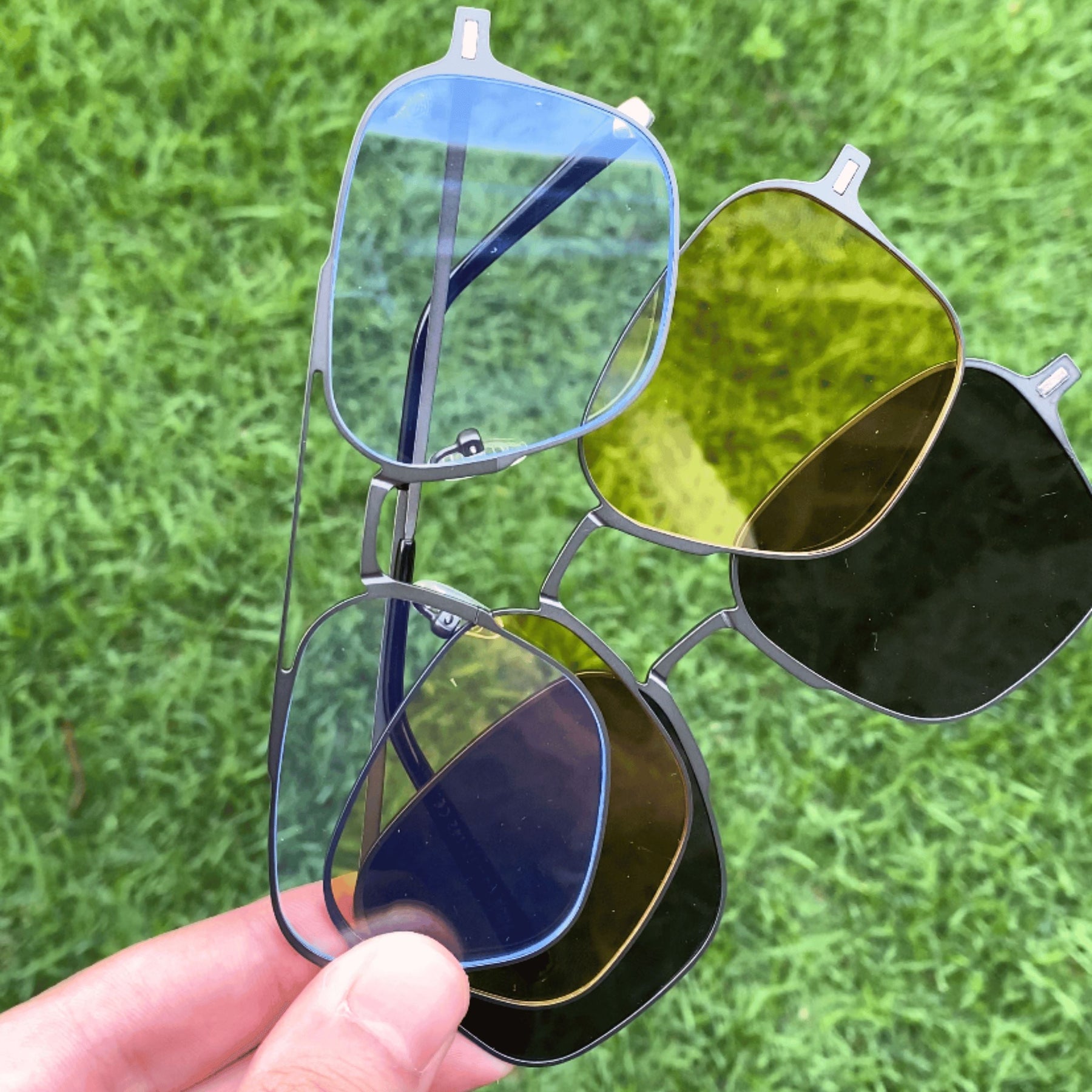 Óculos Polarizado 3 em 1 SteelGuard: Conforto Total com Proteção Anti-Azul de Brinde