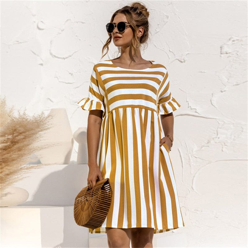 Vestido Noronha Listrado