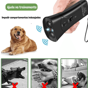 Adestrador de cães Anti Latido Ultrassónico/SilenceMax - Lojas Promorin