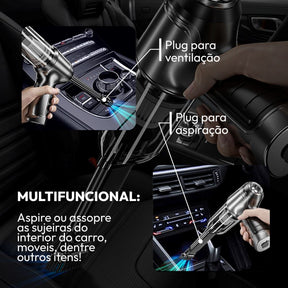 Aspirador Compacto de Alta Potência - AspiraMax