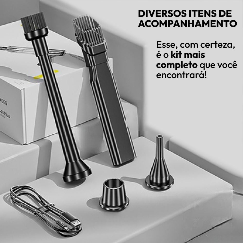 Aspirador Compacto de Alta Potência - AspiraMax