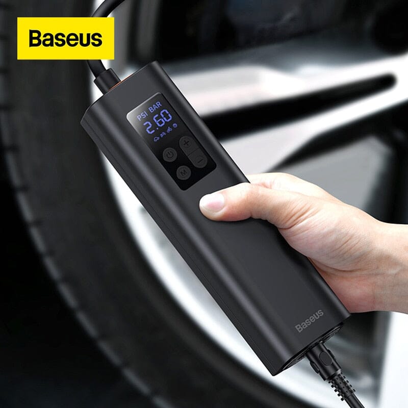 Bomba de Encher Pneu Automático - Baseus