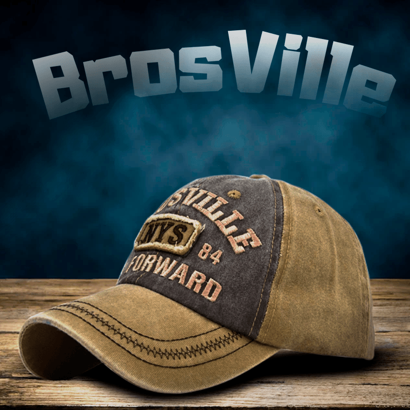 Boné de Aba Curva Retro Trucker - BrosVille - Lojas Promorin