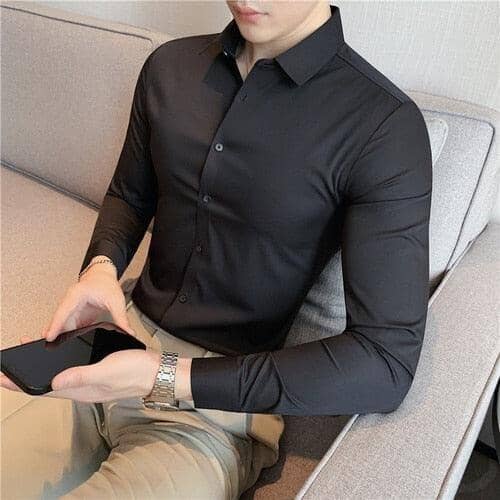 Camisa Social Anti Amassado