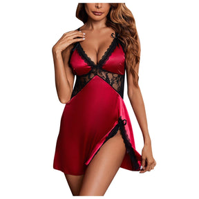 Camisola de Cetim Sexy - Belle