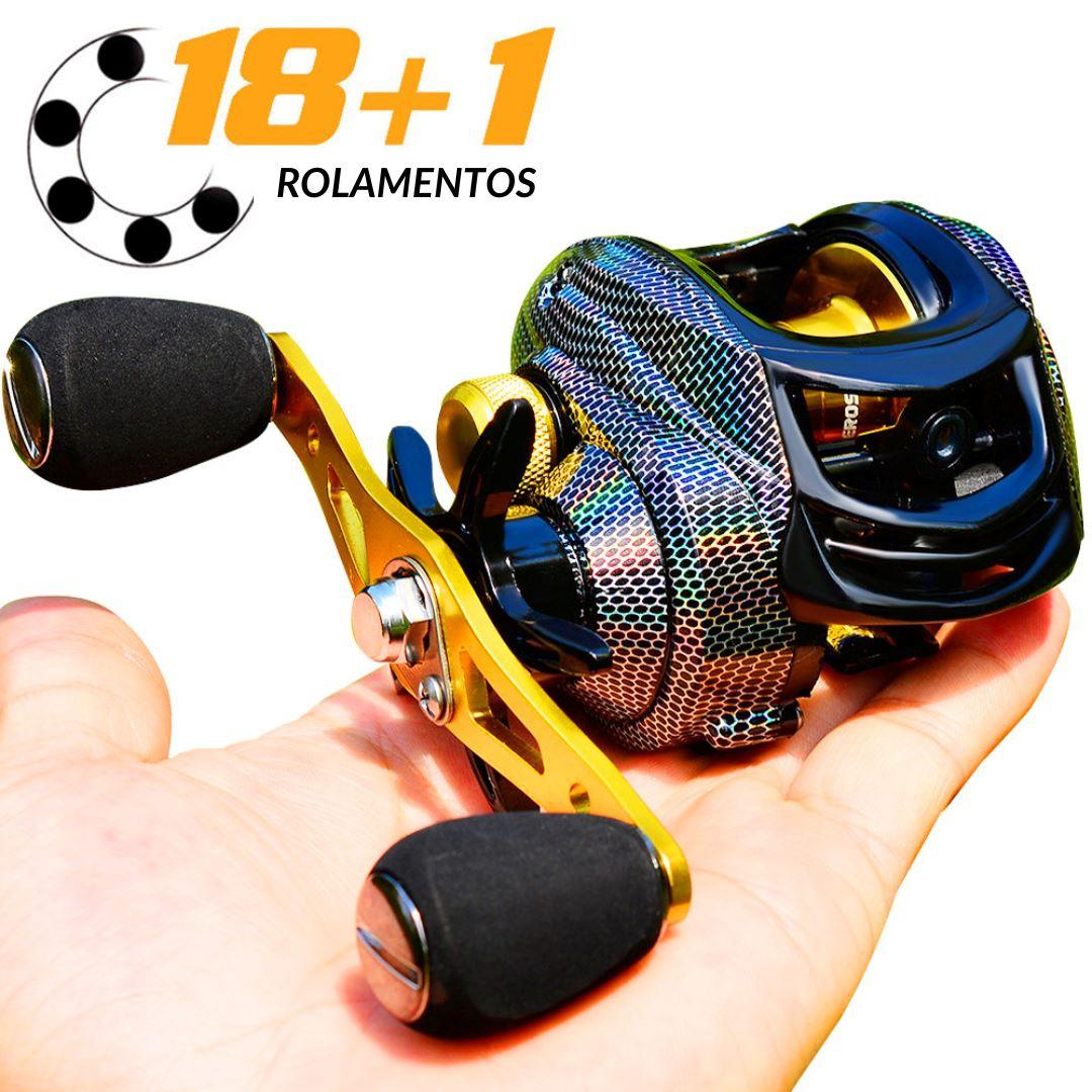Carretilha de Pesca SNAKE - 10Kg Drag - Lojas Promorin