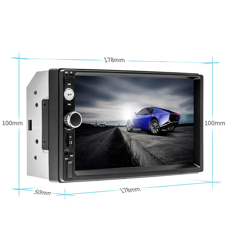 Central Multimídia Universal 7 Polegadas Wifi Gps Mp5 Bluetooth 2 Din - EasyCar - Lojas Promorin