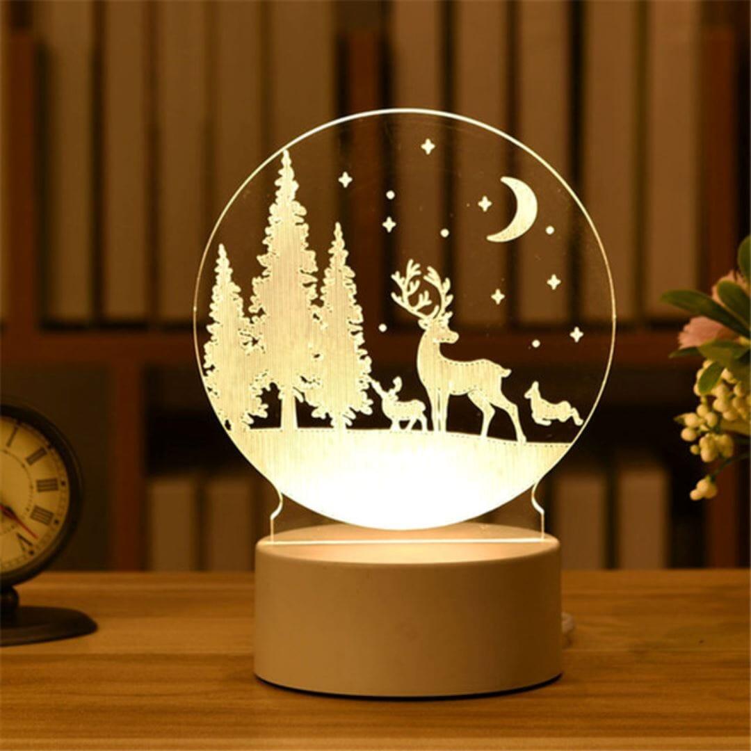 Luminária de Natal com 4 Estilos Diferentes - Lojas Promorin