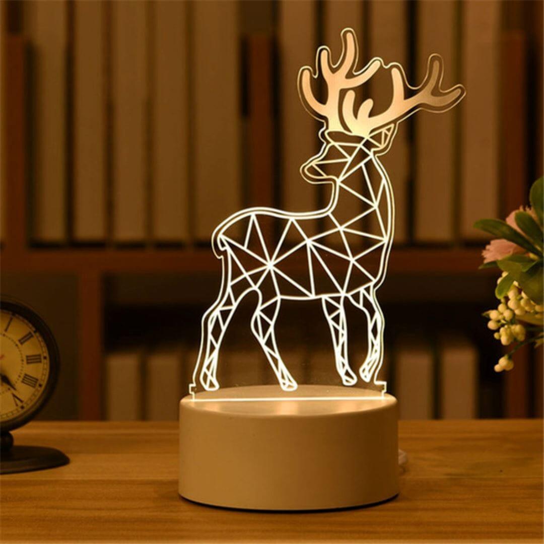 Luminária de Natal com 4 Estilos Diferentes - Lojas Promorin