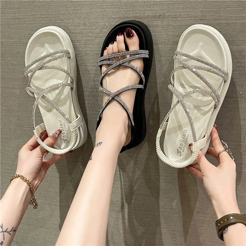 Sandália Feminina Flatform Harmony