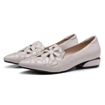 Sapato Mademoiselle em Couro