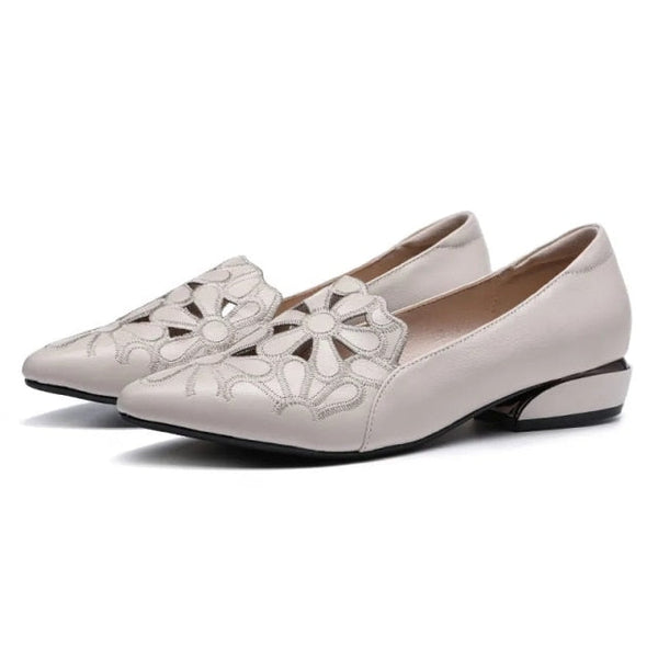 Sapato Mademoiselle em Couro