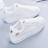 Tênis Branco Casual Feminino Ortopédico - Mônica