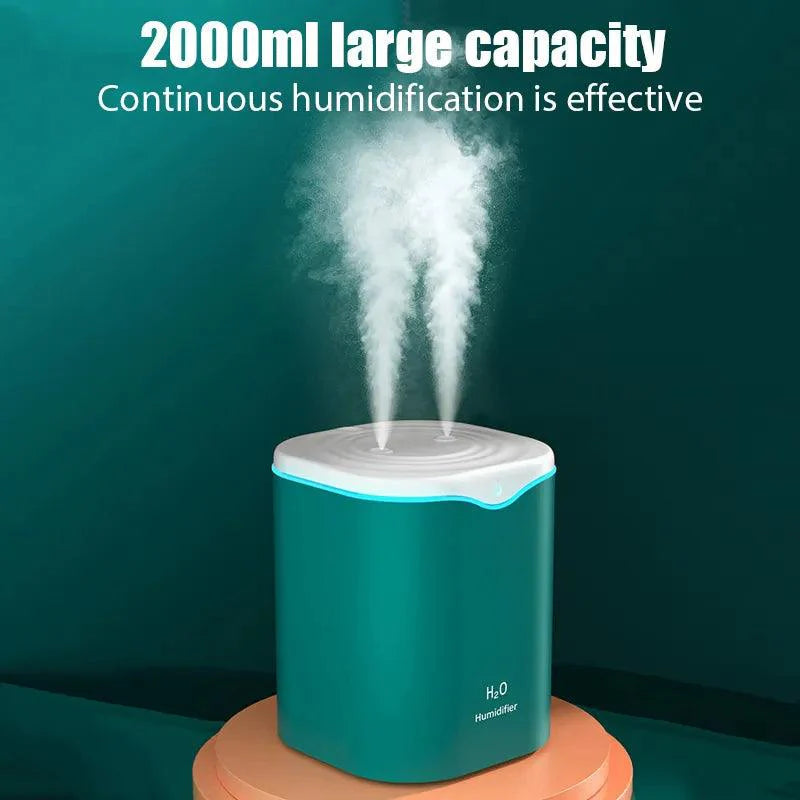 Umidificador de Ar e Ambiente Portátil 2L FreshAir - Lojas Promorin