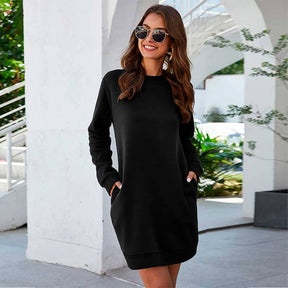 Vestido Moletom Feminino
