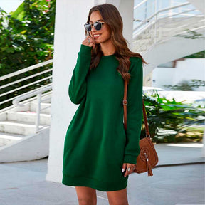 Vestido Moletom Feminino