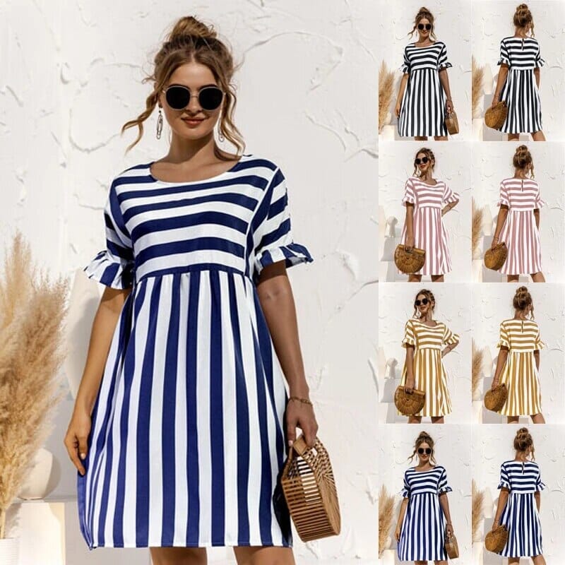 Vestido Noronha Listrado