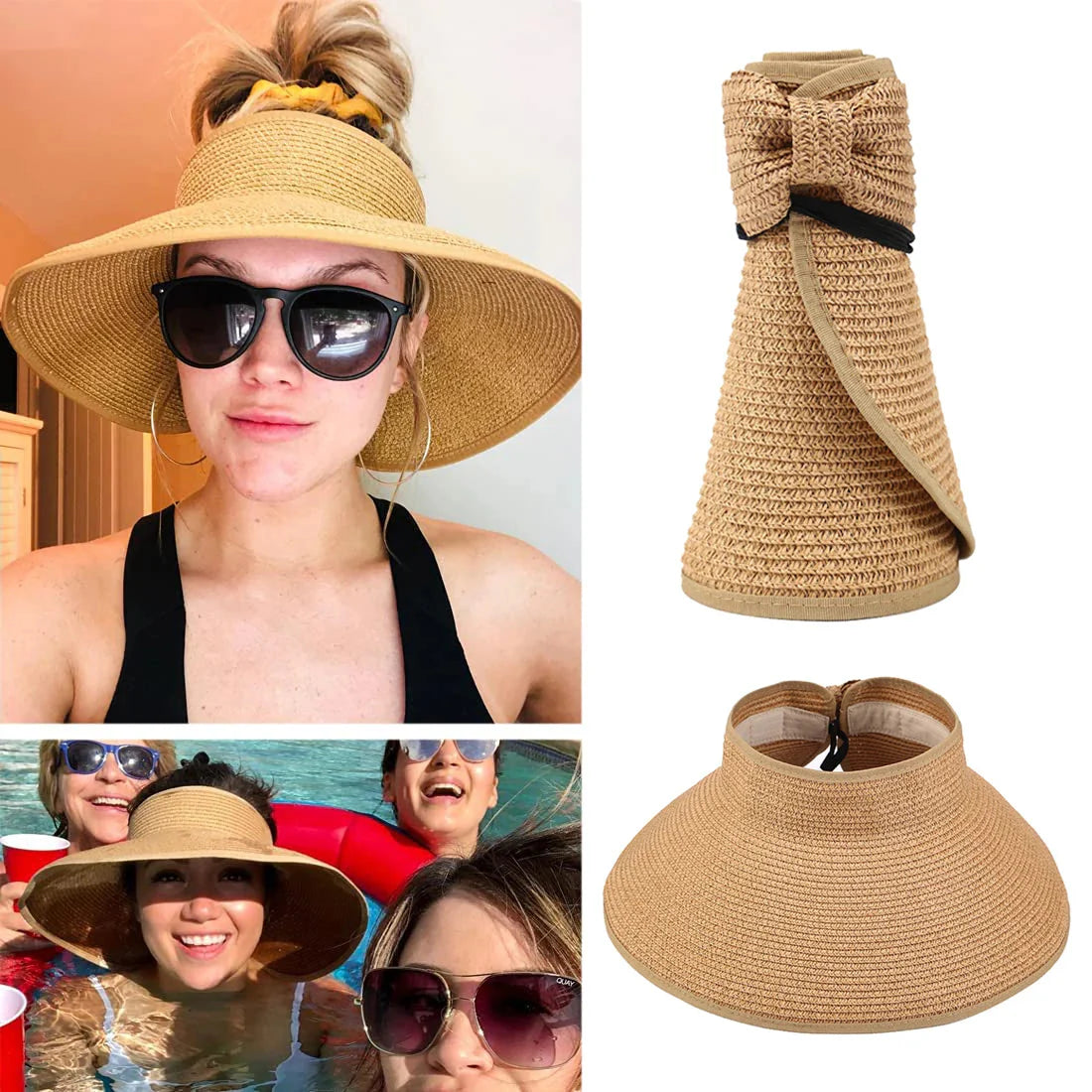 Viseira Feminina Summer Aba Larga